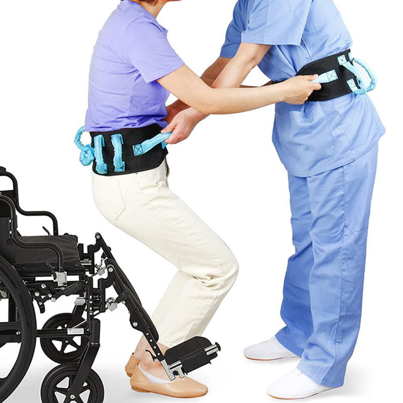 Rehabilitation Transfer Belt – Elderly Standing & Gait Assistance | Patient Lift & Support Belt