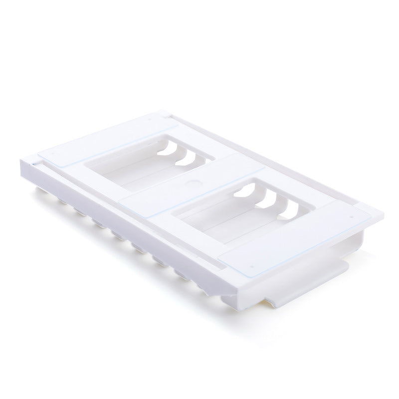 Refrigerator Hanging Storage Drawer – Sliding Track Tray for Food Organization & Fresh-Keeping