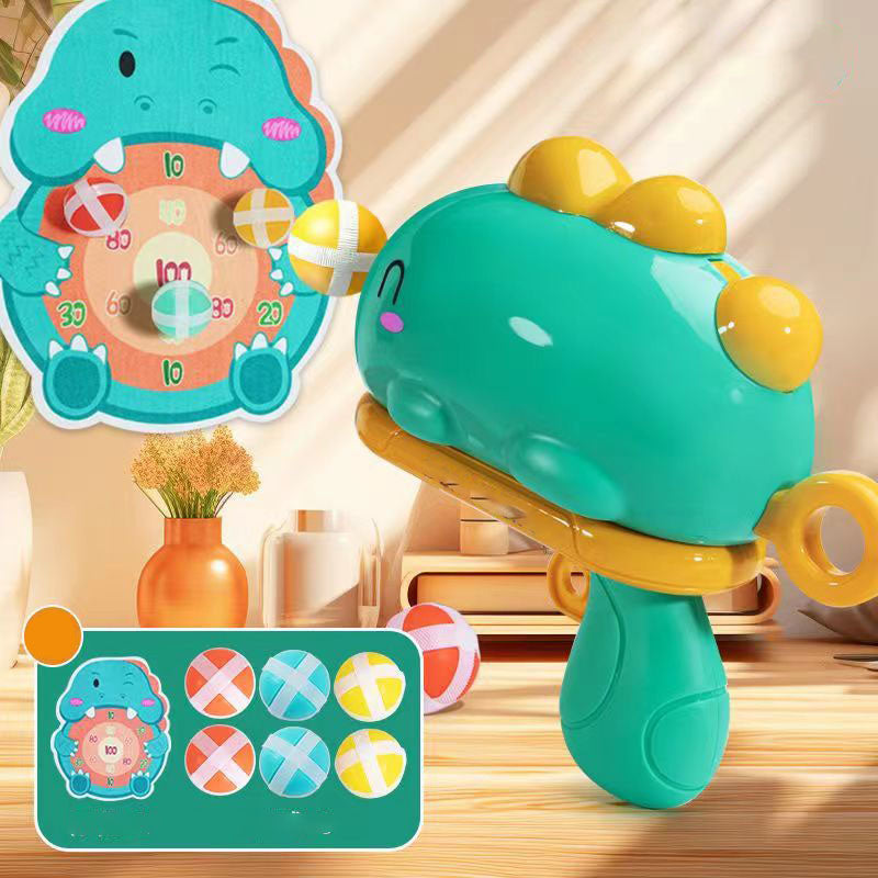 Outdoor Dinosaur Dart Shooting Game – For Kids Ages 3-7 | Dual Play Modes for Indoor & Outdoor Fun