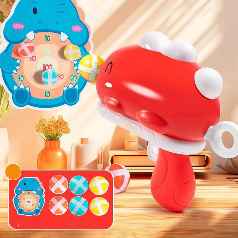 Outdoor Dinosaur Dart Shooting Game – For Kids Ages 3-7 | Dual Play Modes for Indoor & Outdoor Fun