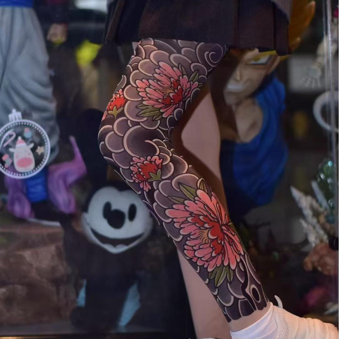 Tattoo Stockings – Realistic Ink Style Without the Commitment!