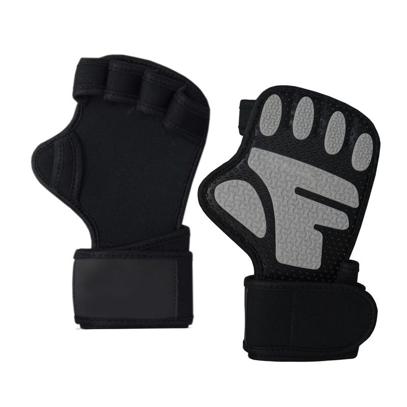 Weightlifting Gloves with Wrist Wraps – Full Palm Protection & Superior Grip