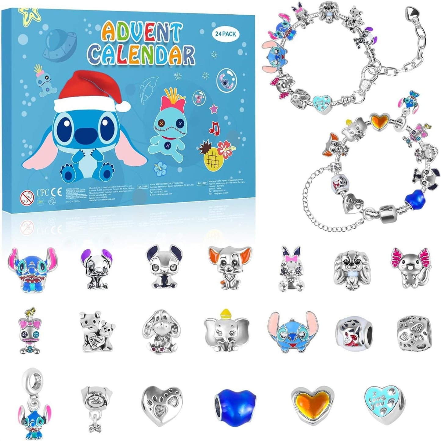 Advent Calendar – Jewelry Bracelet with Daily Charms