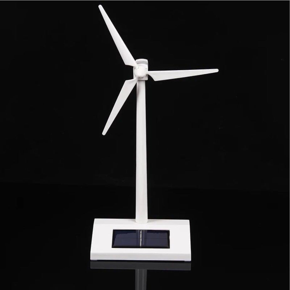 DIY Solar Powered Windmill Model – Educational Desk Craft Kit for Kids & Home Decor