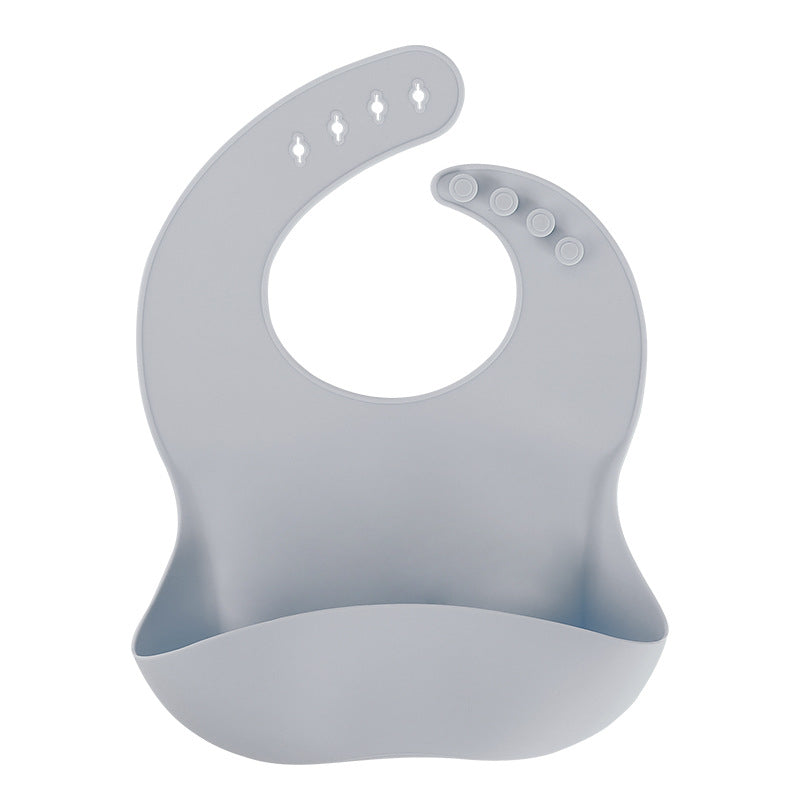 Silicone Baby Bib – Extra Deep Catcher for Mess-Free Feeding
