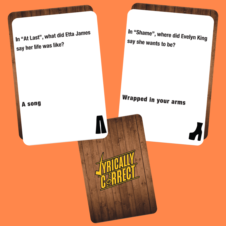 60s & 70s Soul & Motown Trivia Edition – Classic Music Game Night Cards