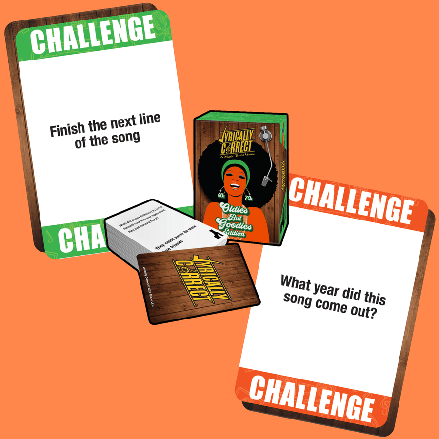 60s & 70s Soul & Motown Trivia Edition – Classic Music Game Night Cards