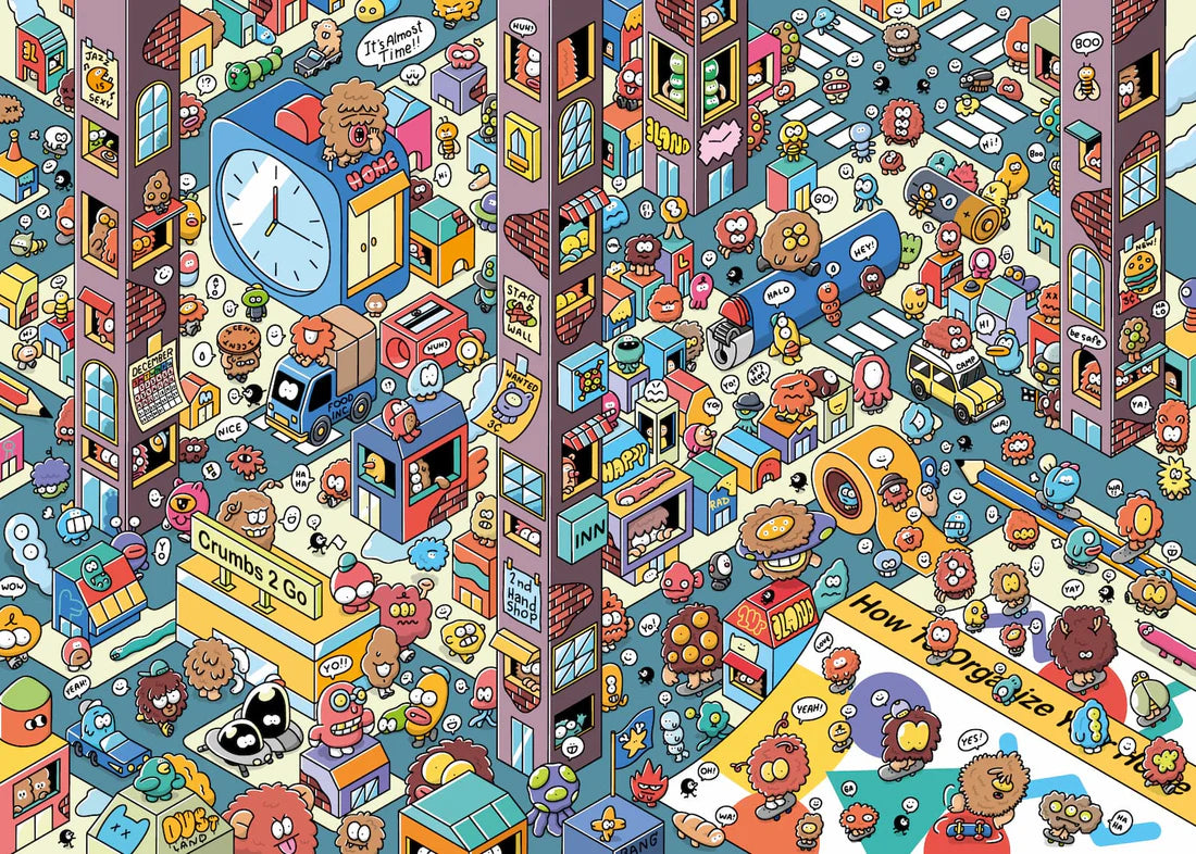 1000-Piece Puzzle - The Town's Final Secret