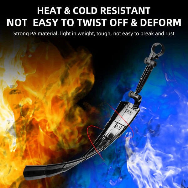 Adjustable & Retractable Bicycle Mudguard Set – Front and Rear Bike Fender Kit for Mountain, City & Kids Bikes