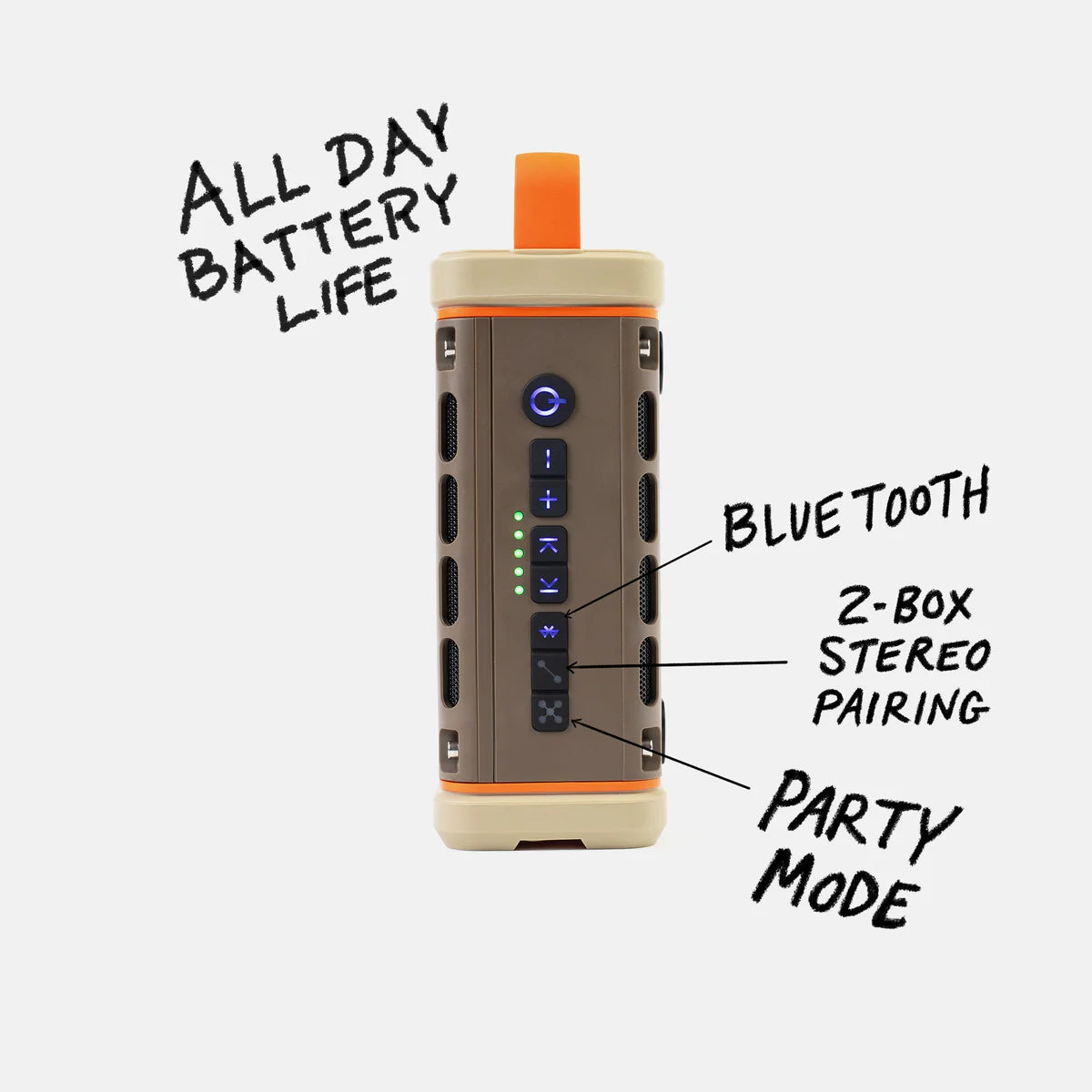 Forest ranger portable speaker