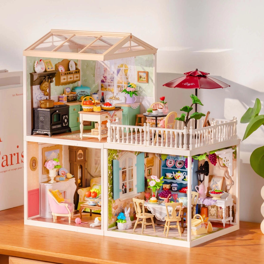 Fun DIY 3D Miniature Assembly Model  for Bedroom and Study