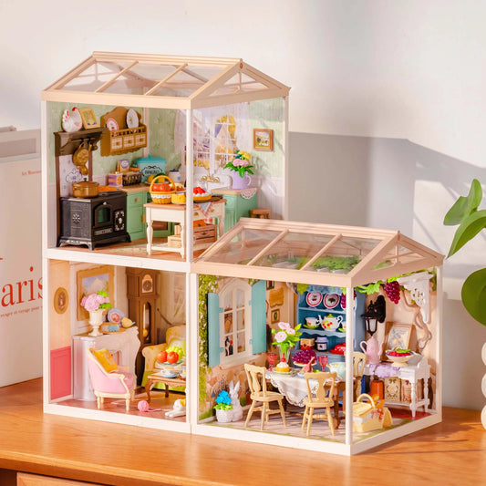 Fun DIY 3D Miniature Assembly Model  for Bedroom and Study