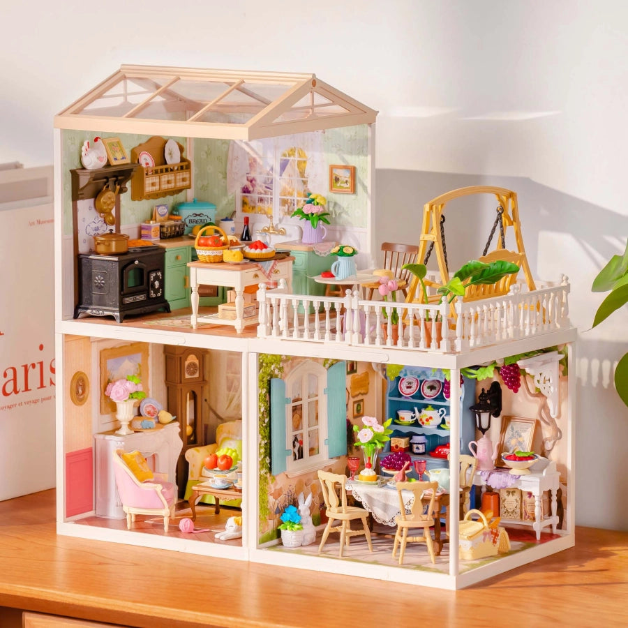 Fun DIY 3D Miniature Assembly Model  for Bedroom and Study