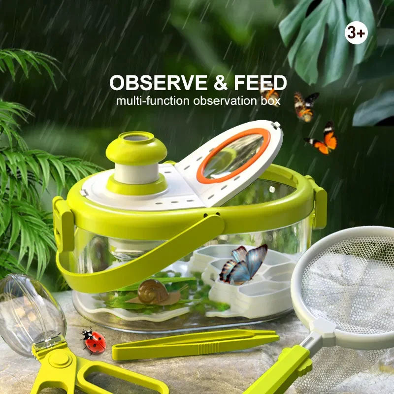 Bug Observation Kit – Versatile Insect Catching & Exploring Set | Complete with Tools for Kids Age 3+, Educational Outdoor STEM Toy