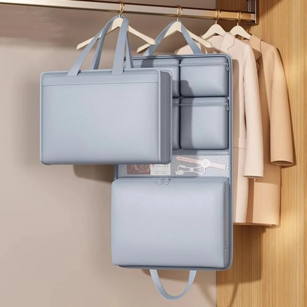 7-in-1 Travel Luggage Bag – Hanging Large-Capacity Organizer with Underwear Divider