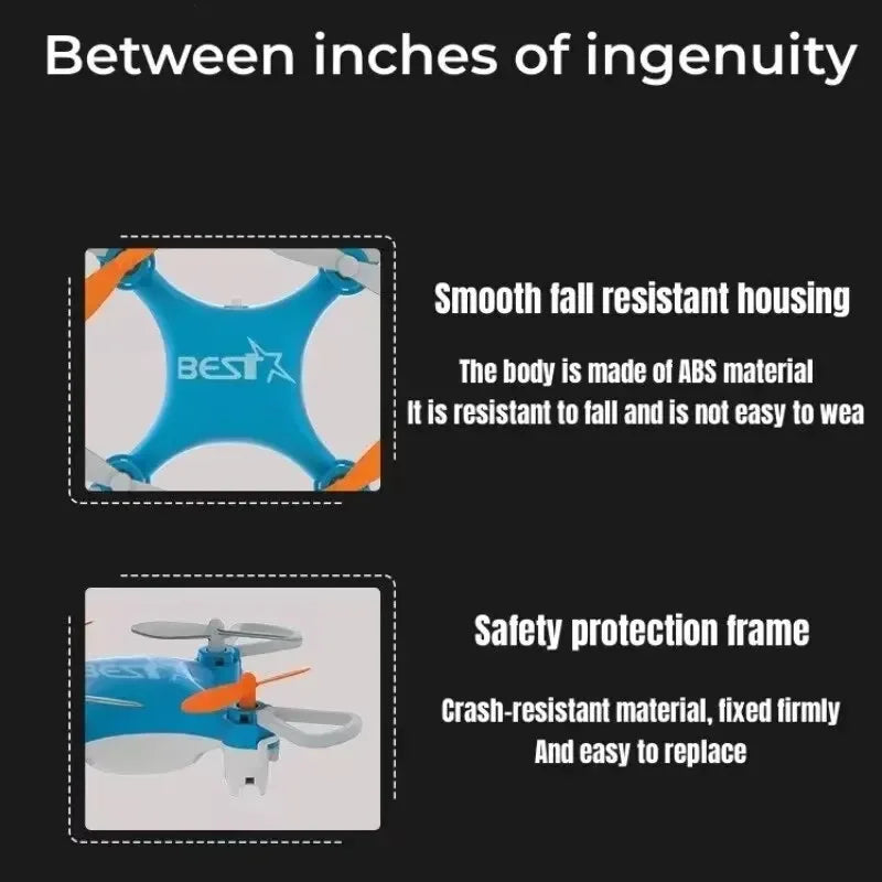 Mini Quadcopter Drone – Portable & Easy to Fly