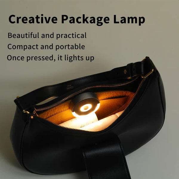 Touch-Control Mini LED Purse Light – Rechargeable Long-Lasting Bag Light