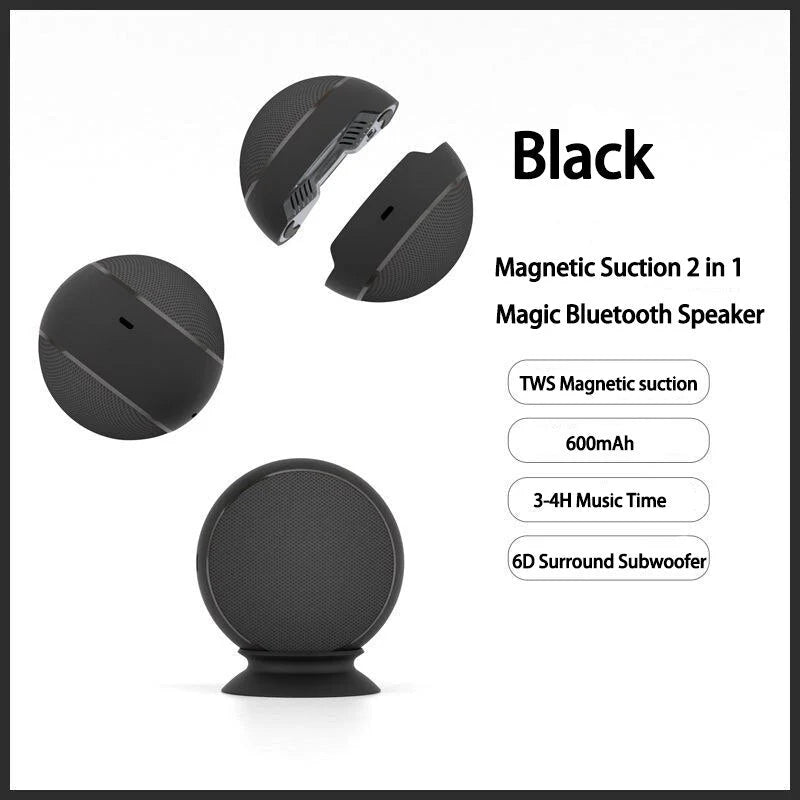 2-in-1 Detachable Magic Bluetooth Speaker – Portable High-Quality Sound