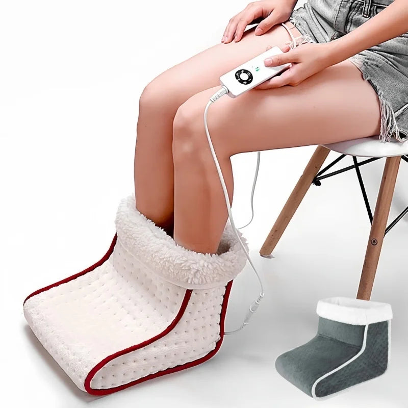 Foot Heating Pad – Washable Heated Foot Warmer for Ultimate Comfort in Cold Weather