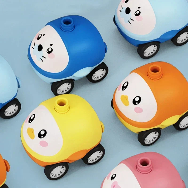 Cute Animal Design Air-Powered Balloon Launcher – Fun Science Toy | Battery-Free | Inspire Kids’ Hands-On Learning & Scientific Curiosity