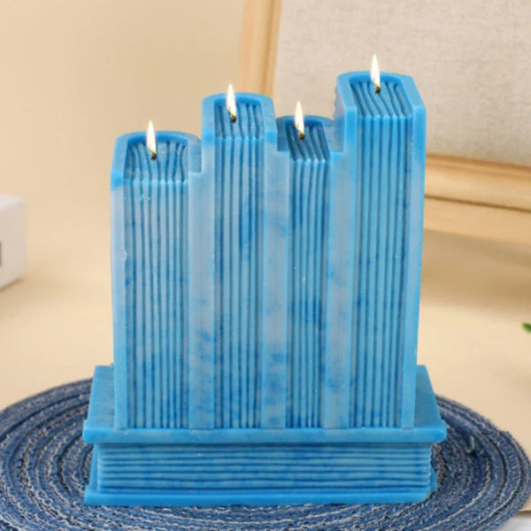 Classic Book Stack Candle Mold – Create Elegant Literary-Inspired Candles