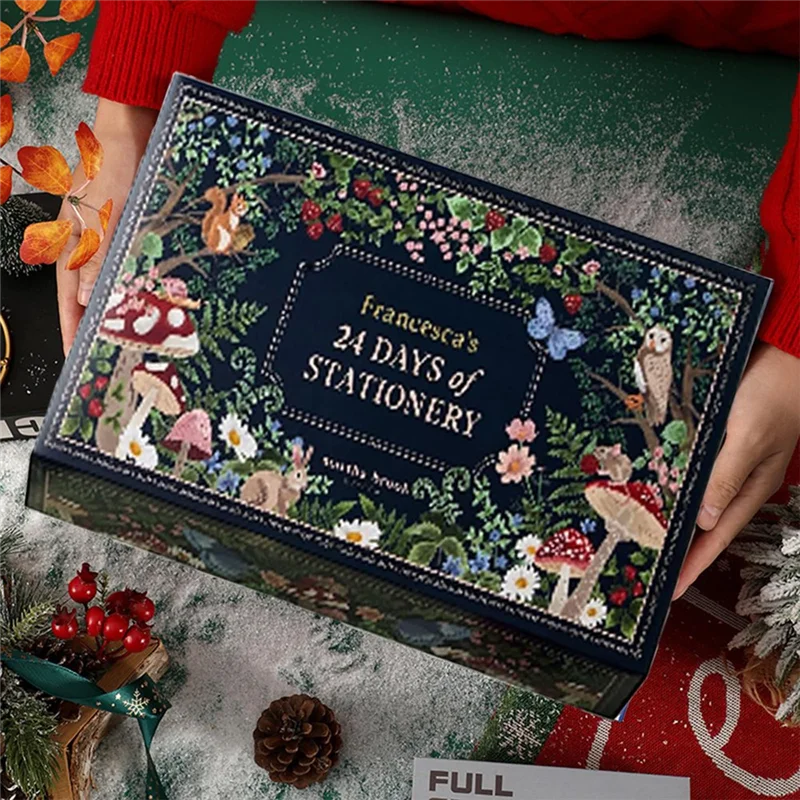 2024 Christmas Stationery Advent Calendar – 24 Days of Festive Surprises