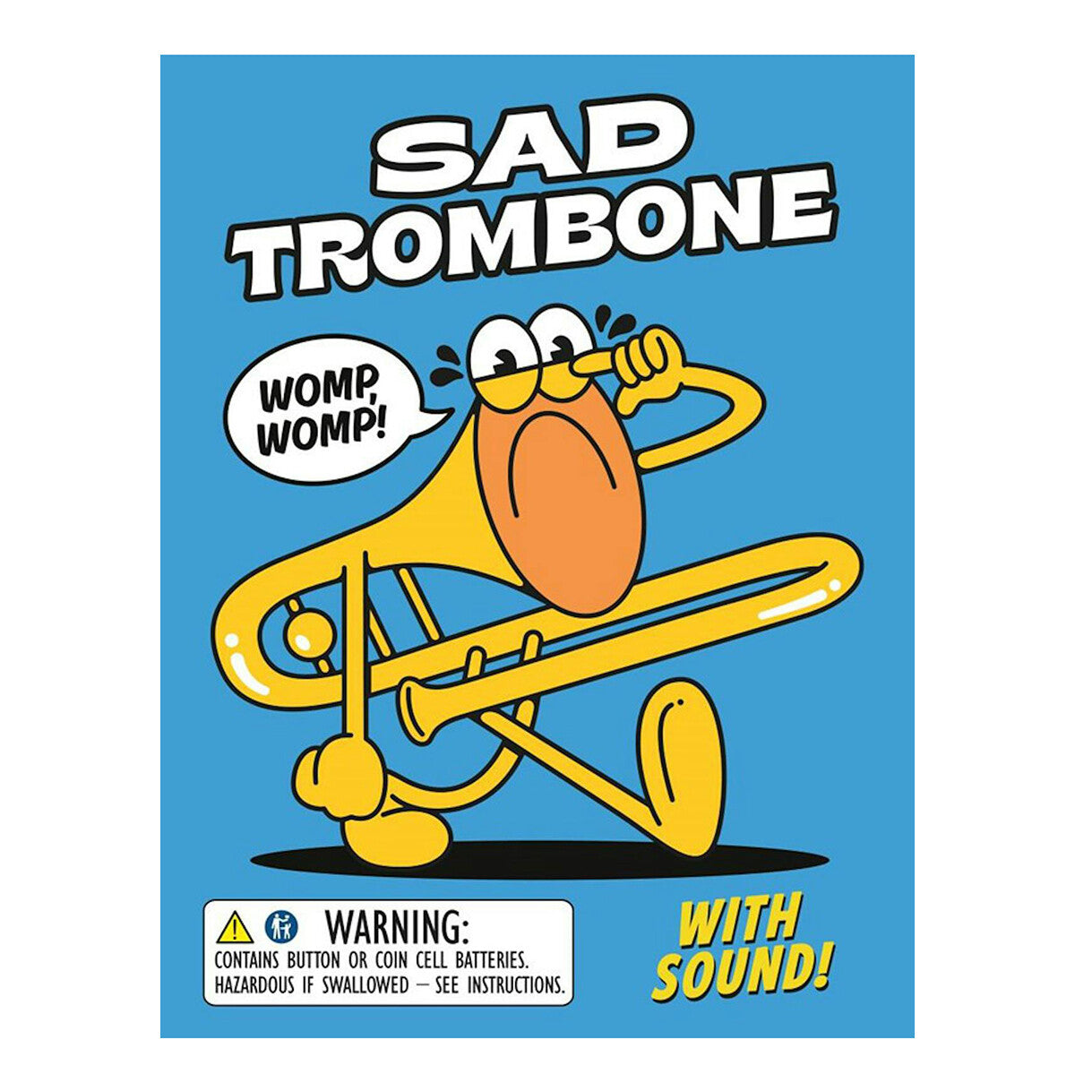 Sad Trombone Desktop Toy – Mini Trombone with Sound Effect