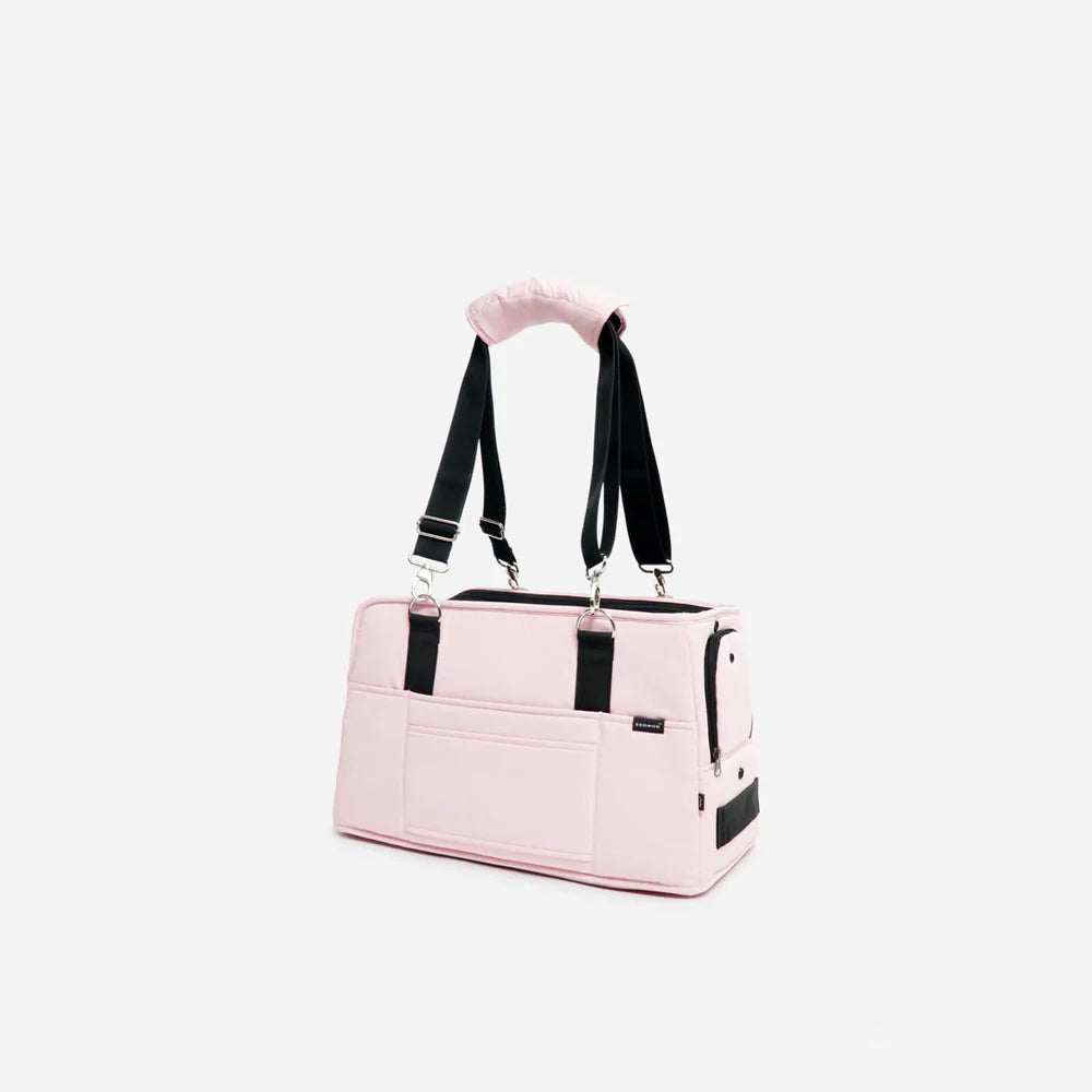 Trapezoid Design Pet Carrier Bag – Soft-Shell Dog Travel Seat & Portable Console Carrier