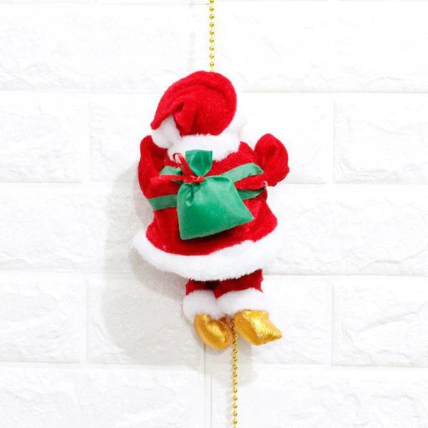 Musical Climbing Santa – Electric Christmas Decoration with Music & Movement