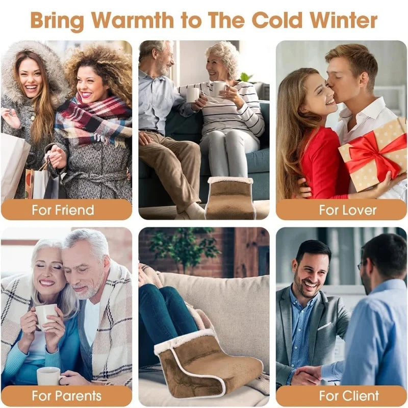 Foot Heating Pad – Washable Heated Foot Warmer for Ultimate Comfort in Cold Weather