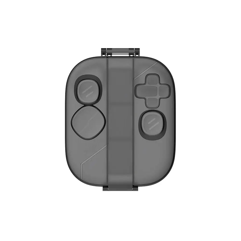 Switch2 Gamepad Storage Box – Transparent Grey Protective Case with Joystick Guard & Precise Fit