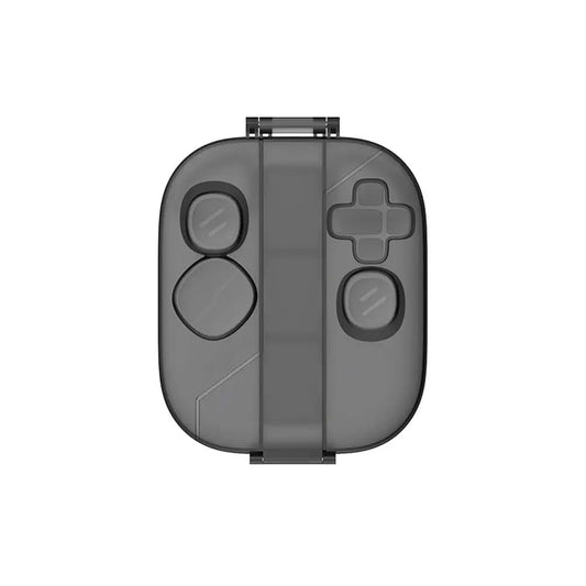 Switch2 Gamepad Storage Box – Transparent Grey Protective Case with Joystick Guard & Precise Fit