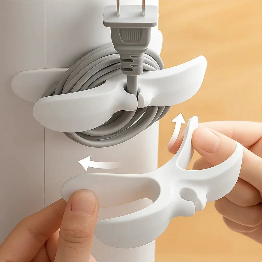 Self-Adhesive Cable Organizer – Say Goodbye to Cable Clutter in Minutes