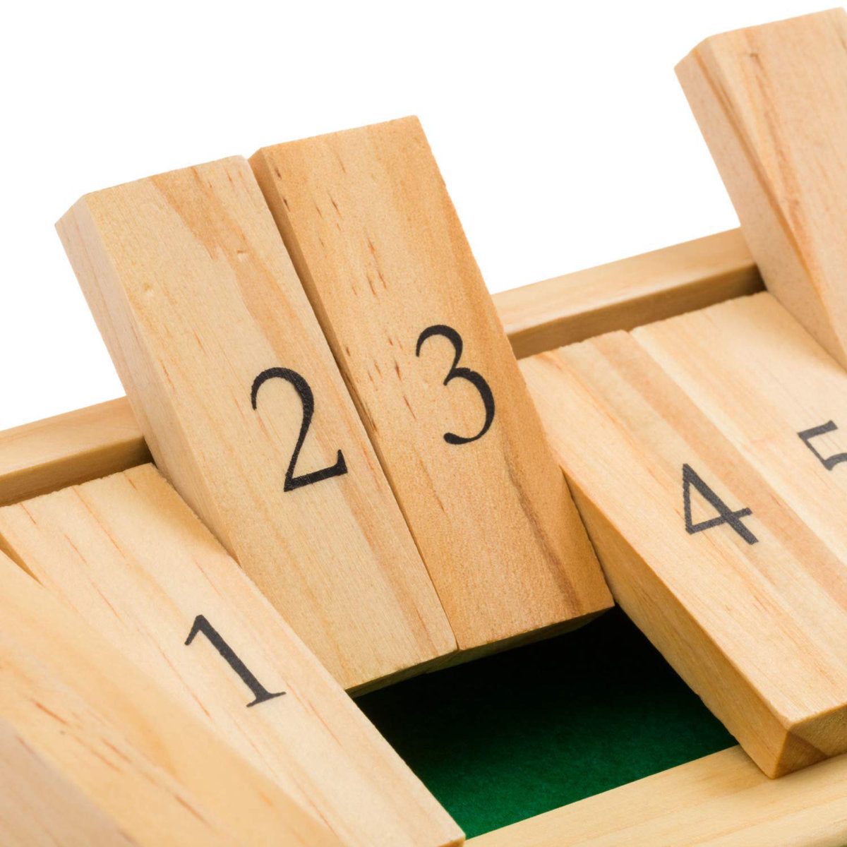 Shut the Box Game – Fun Wooden Math Dice Game for All Ages