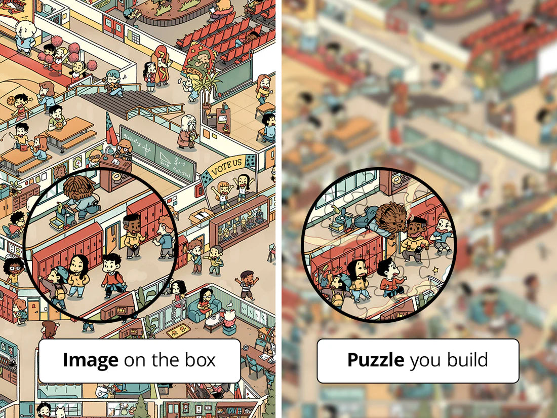 1000-Piece Puzzle - The Town's Final Secret