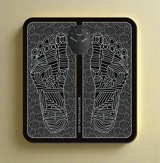 Foot Massage Mat – Pulse Smart Massage Pad | Home Foot Therapy Machine with Remote Control