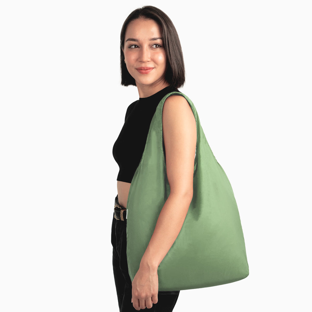 Ultra-Light Standard Tote Bag – Foldable, Durable & Reusable Shopping Bag(2 Pack)