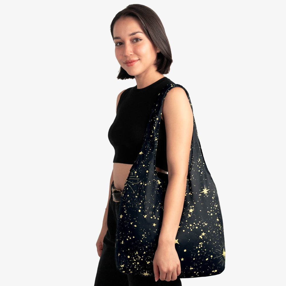 Ultra-Light Standard Tote Bag – Foldable, Durable & Reusable Shopping Bag(2 Pack)