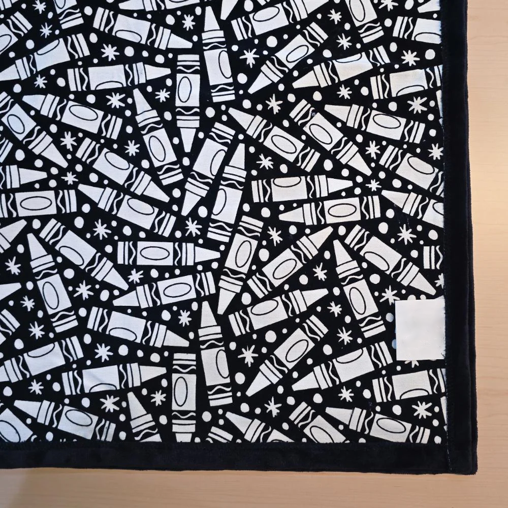 Color-Your-Own Blanket – DIY Creative Fleece Throw  Cozy Sherpa Backing