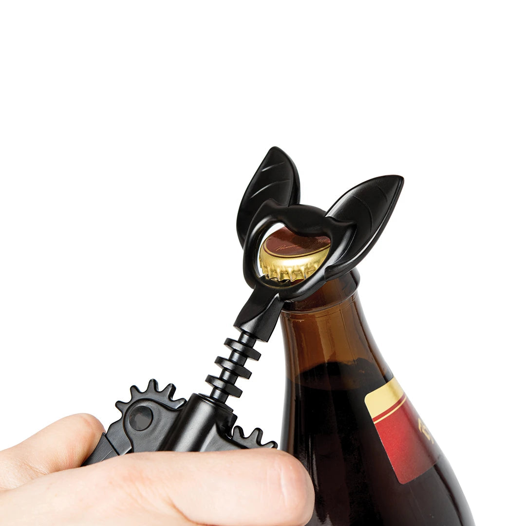 Bat Wing Corkscrew &amp; Bottle Opener – Fun Meets Function in Every Pour!