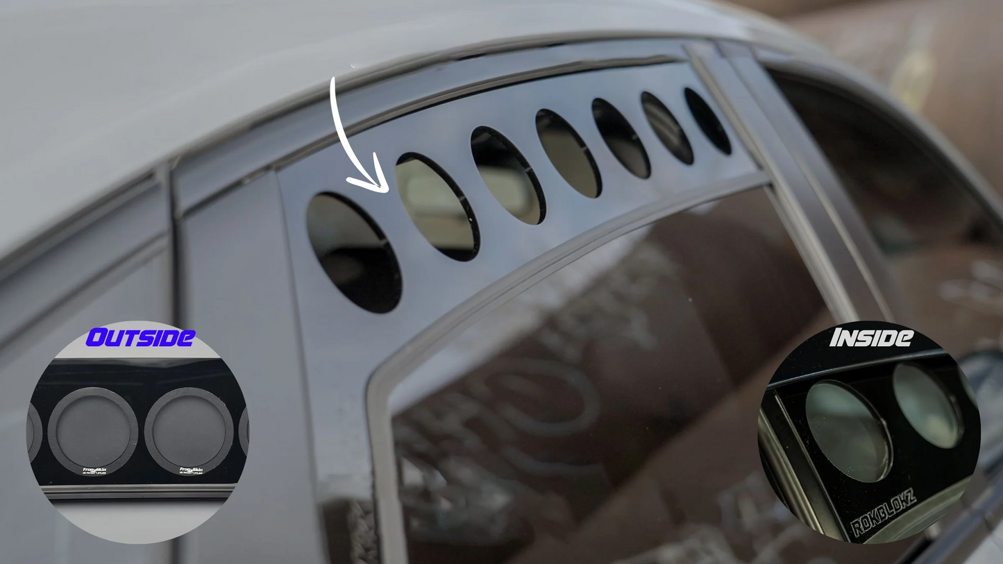 Car Window Vent Inserts