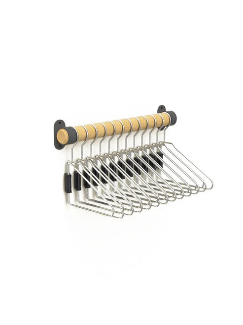 Space-Saving Hanger Hinges – Folding Clothes Hanger System