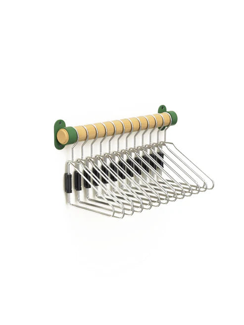 Space-Saving Hanger Hinges – Folding Clothes Hanger System