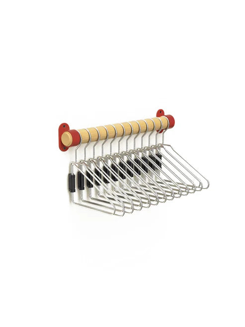 Space-Saving Hanger Hinges – Folding Clothes Hanger System