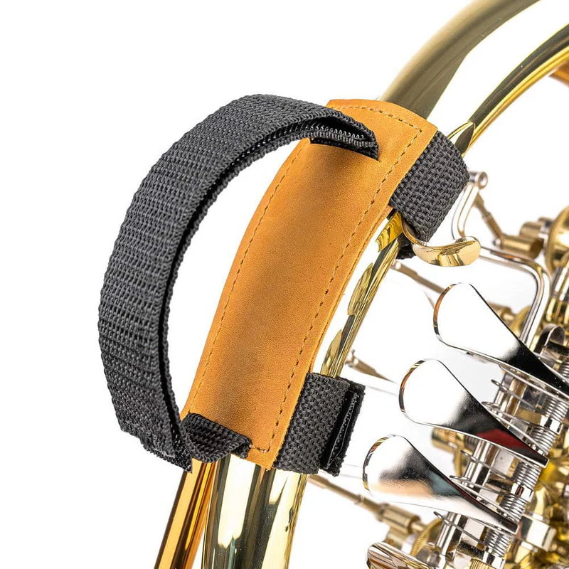French Horn Leather Hand Guard – Comfortable Grip & Instrument Protection