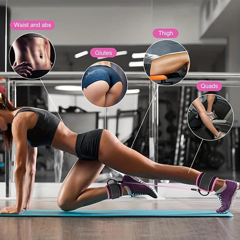 Ankle Resistance Bands – Glute and Leg Training | Gym & Home Workout