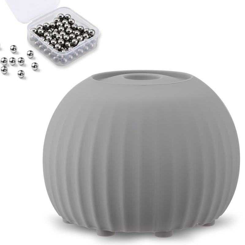 Vortex Mixer with Mixing Balls – Mini Paint Mixer for Lab, Nail Polish, Eyelash Adhesive, Acrylic Paint