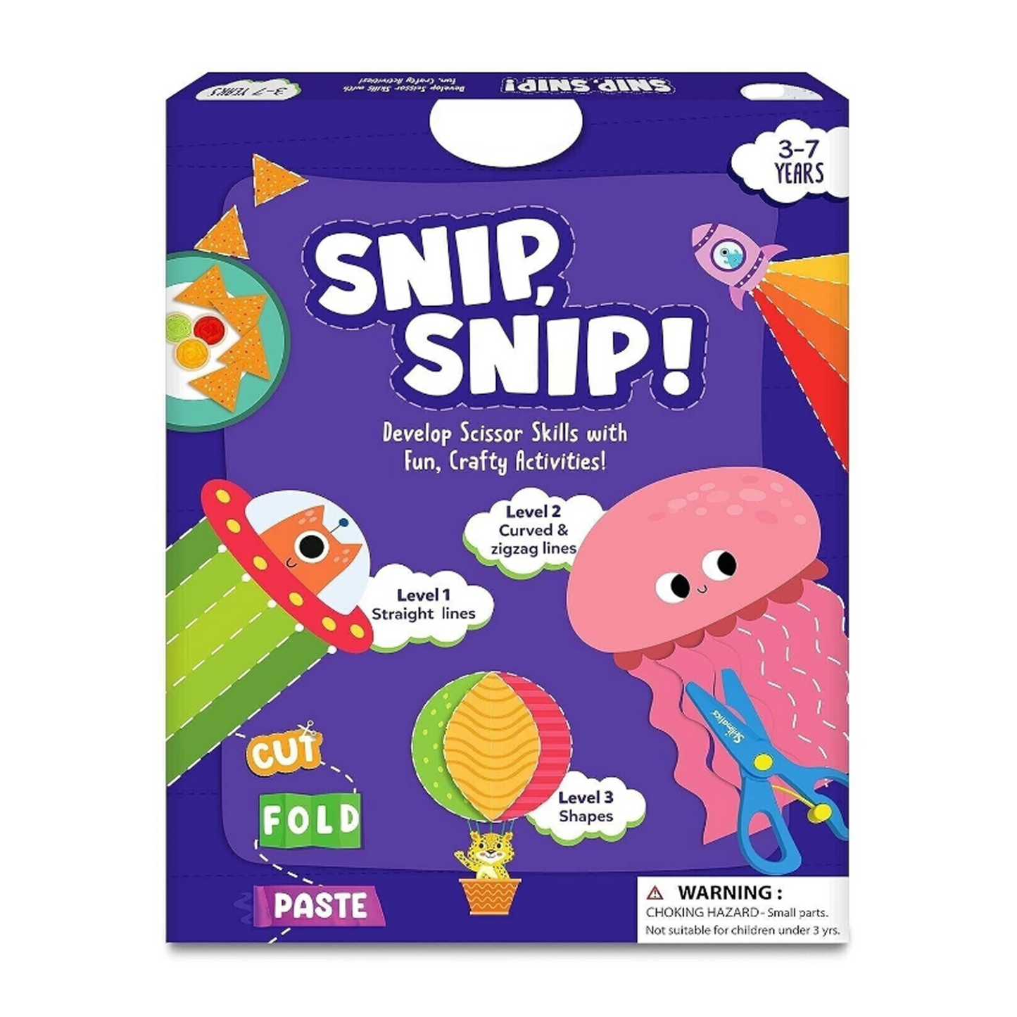 Art & Craft Activity Kit - Snip, Snip, Practice Scissor Skills