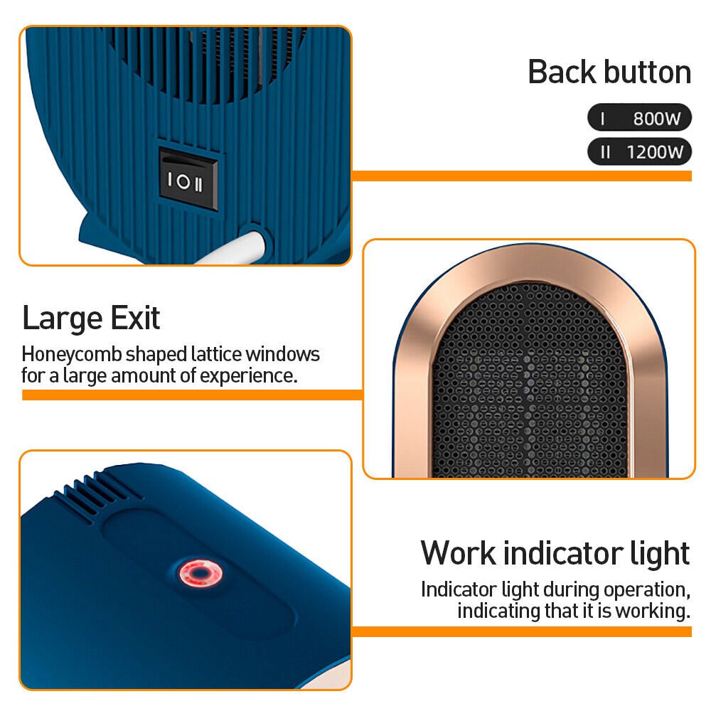 Mini Electric Heater 800W/1200W