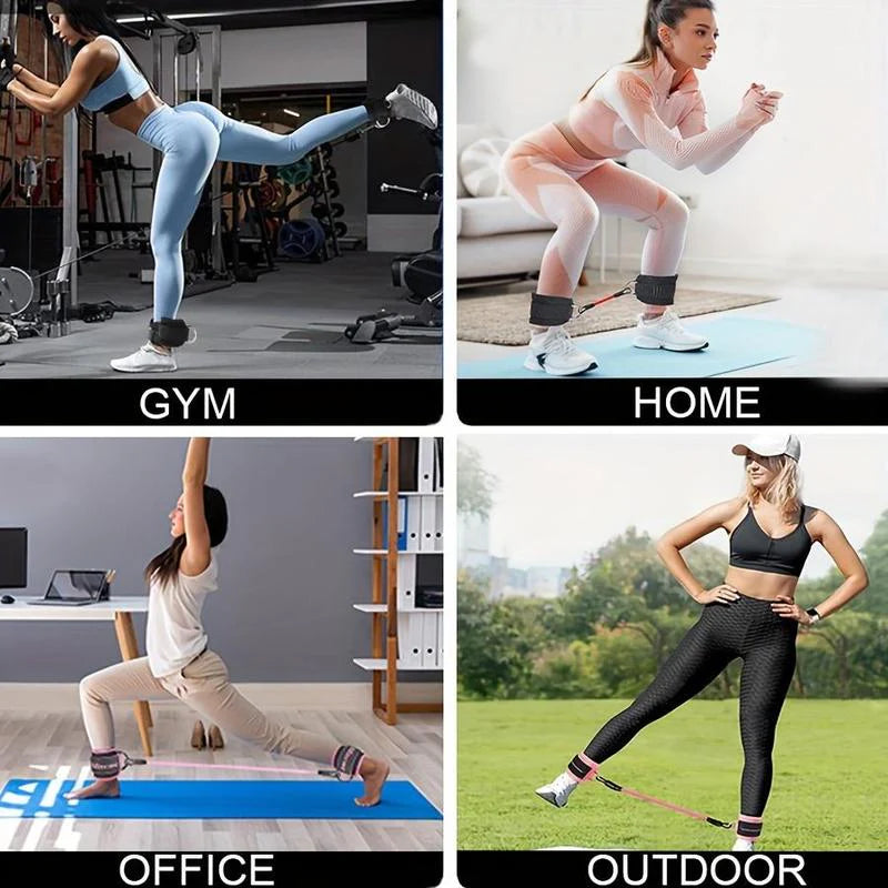 Ankle Resistance Bands – Glute and Leg Training | Gym & Home Workout